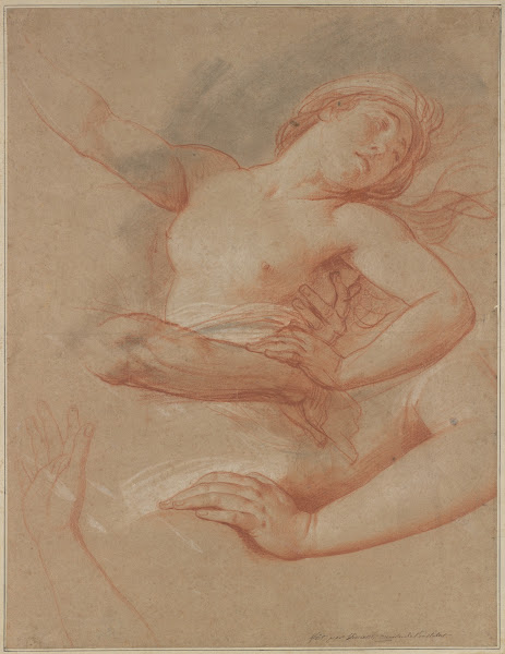 Study for Boreas Abducting Oreithyia ca 1782