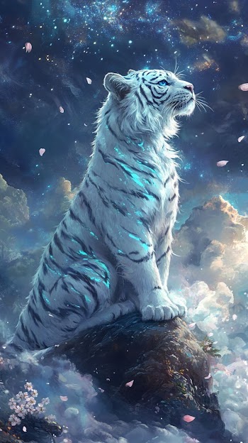 Glowing Tiger Picture