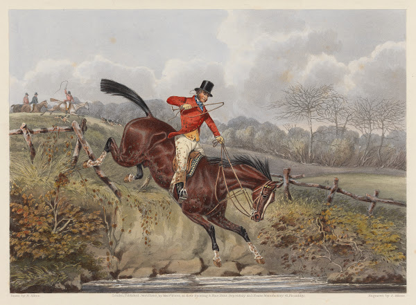 Fox Hunting Foress Hunting Casualties  A Strange country 1850