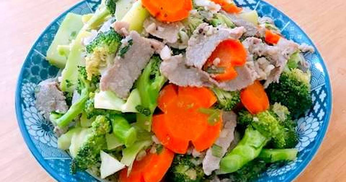 Bò xào súp lơ