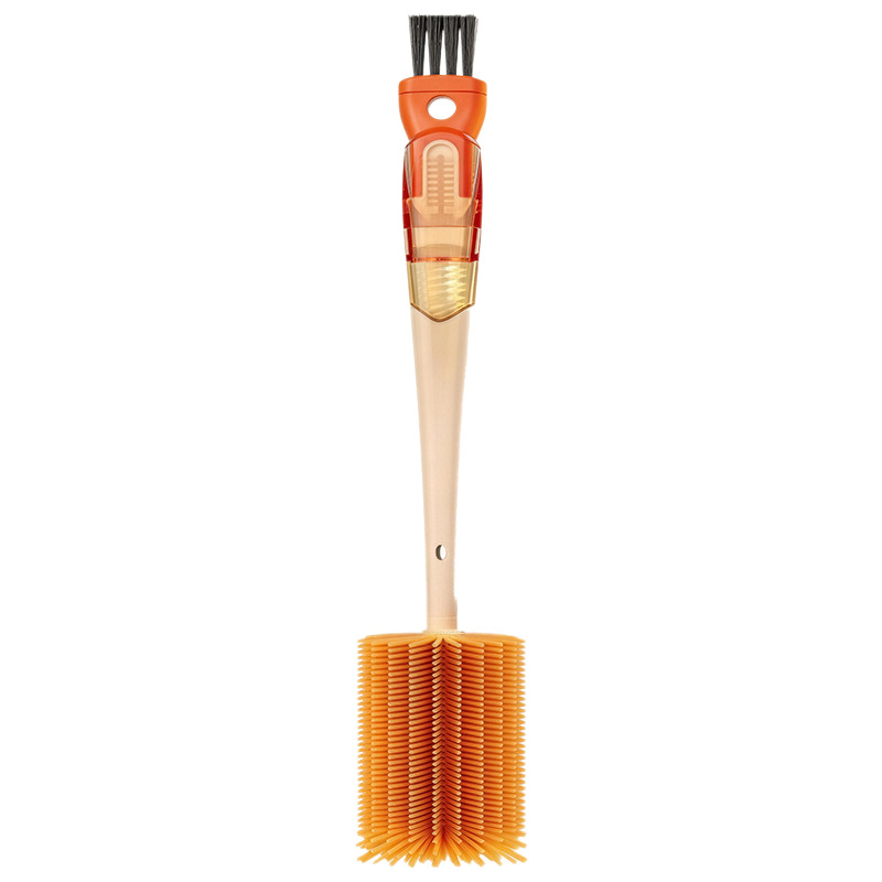 Multipurpose cleaning brush for bottles and cups
