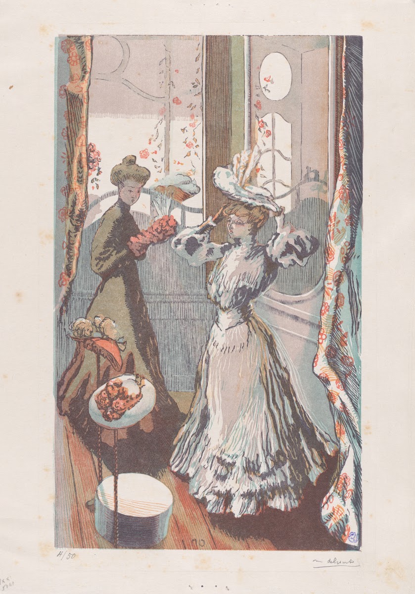 Chez la Modiste ca 1910