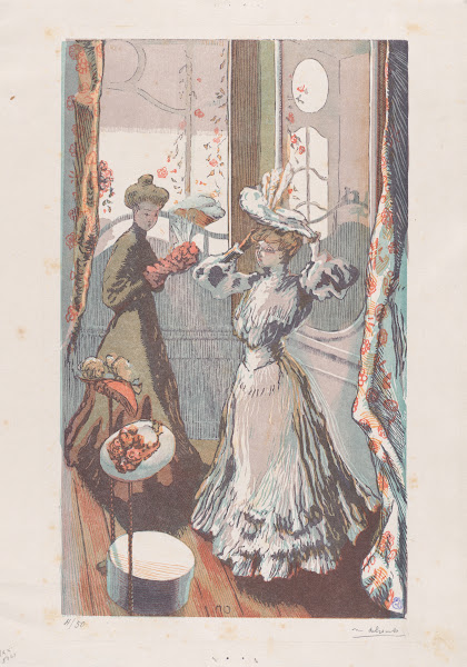Chez la Modiste ca 1910