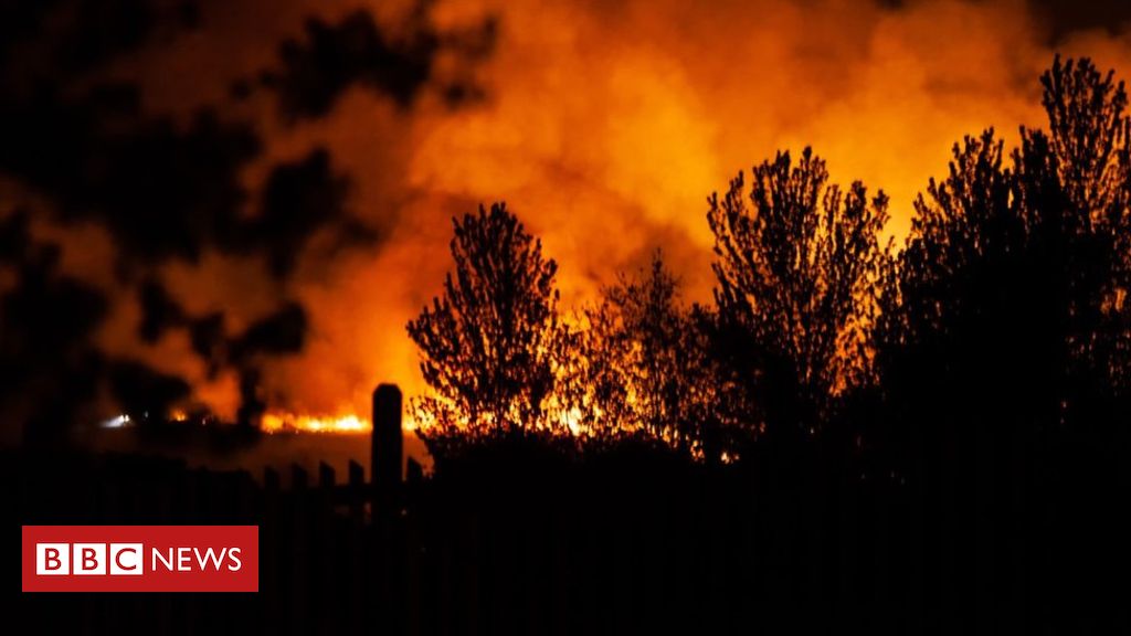 Wildfire disaster effect of climate crisis. Why reduce carbon footprint, reason to reduce carbon footprint. CarbonEthics Indonesia