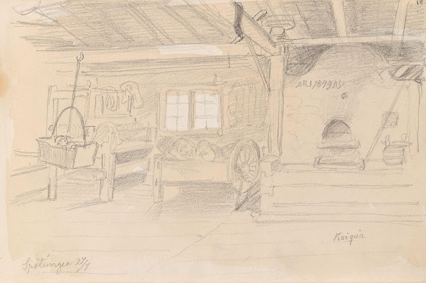 Stueinteriør Spättungen 1852