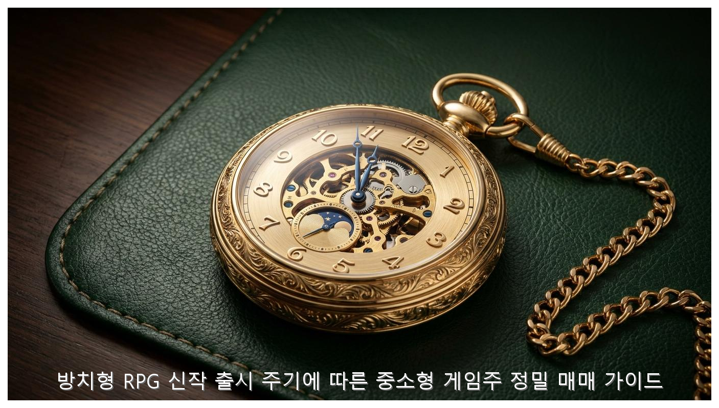 방치형 RPG 신작 출시 주기에 따른 중소형 게임주 정밀 매매 가이드 핵심 안내 및 분석 인포그래픽 (3)