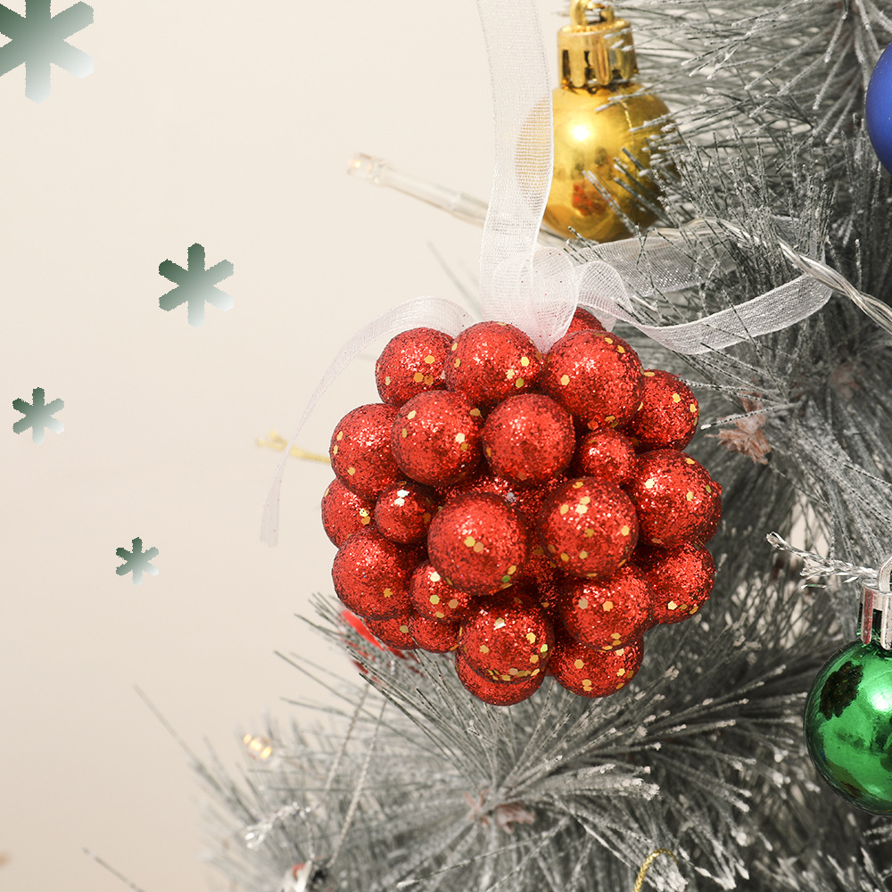 Mini Christmas Tree made of Pine Needles, 60 cm, Lit