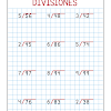 Ejercicios para practicar divisiones