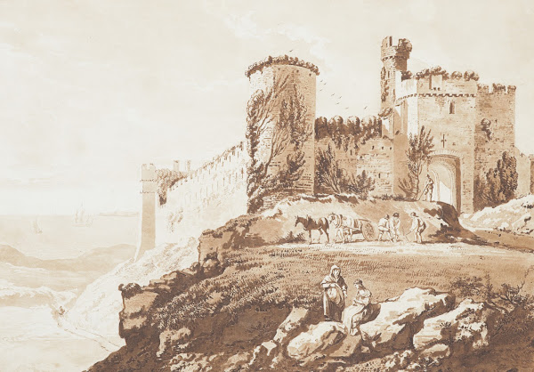Manerbawr Castle in Pembrokeshire 1775