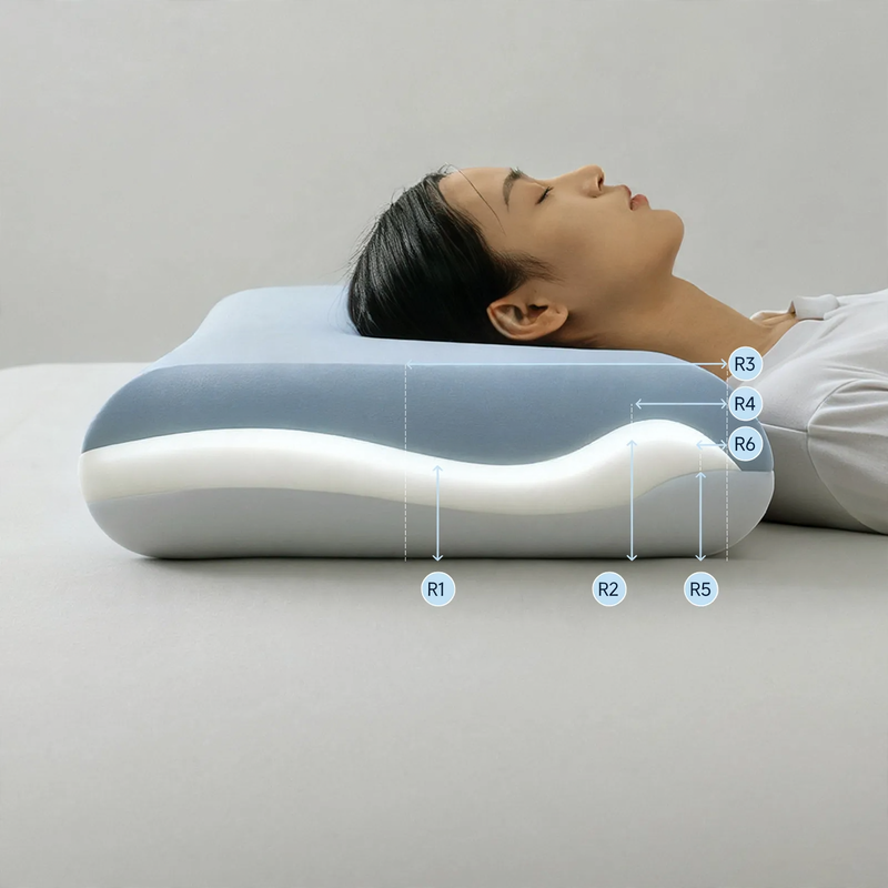 Memory-Schaum-Kopfkissen Pro 3.0 mit mittlerer Stützung