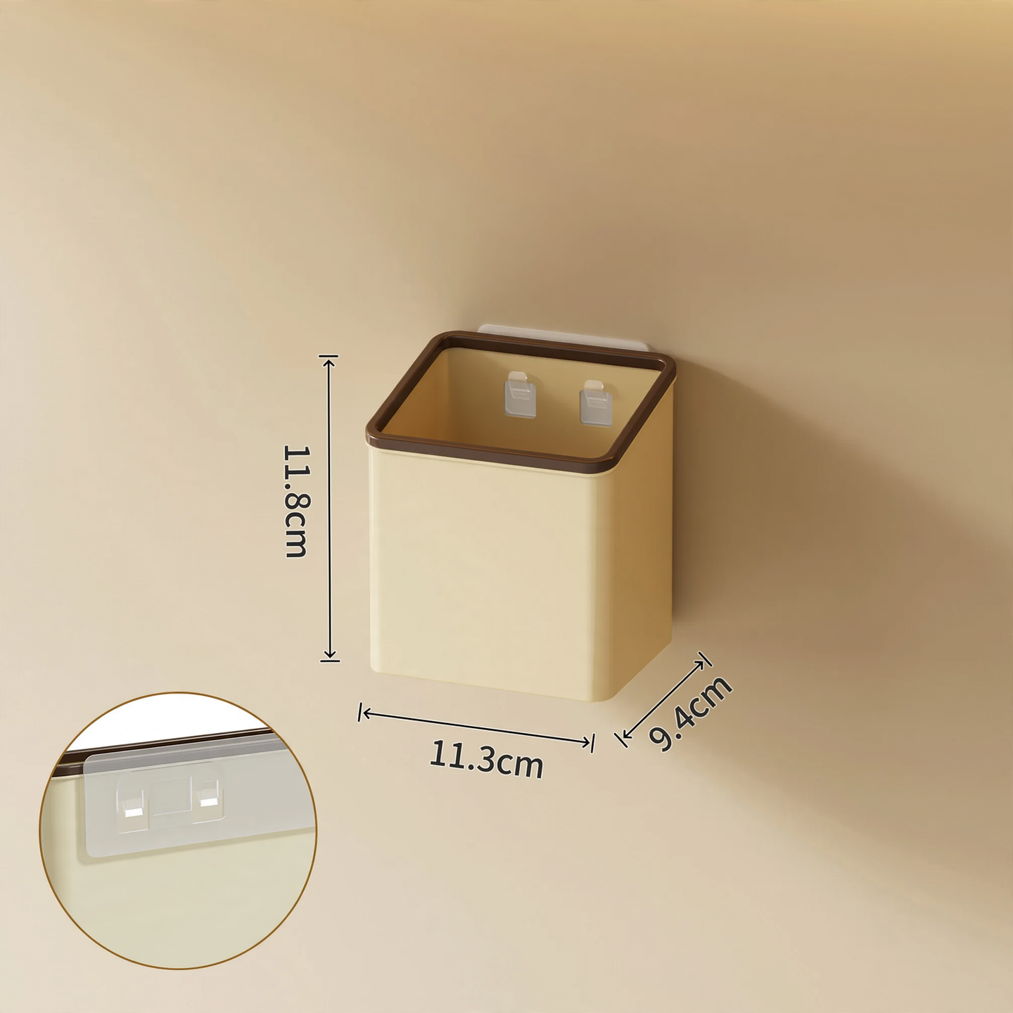 Magnetic Kitchen Storage Box for the Refrigerator Door