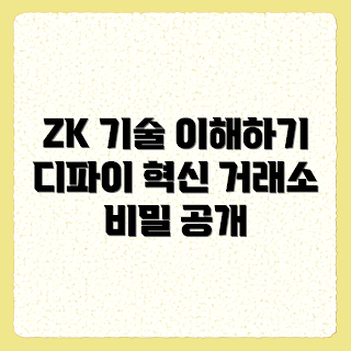ZK 기술, 디파이 거래소, 거래소 구조, ZK 기술 분석, 디파이 기술