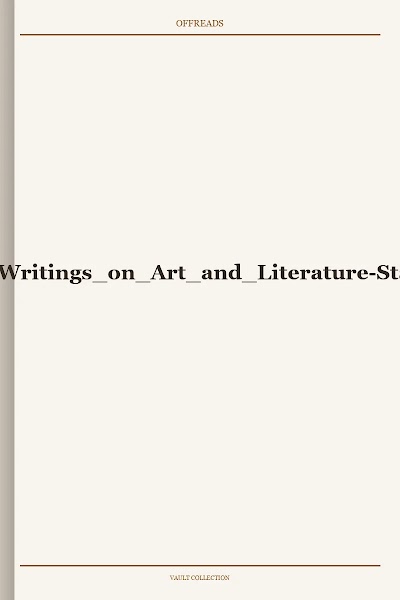 Freud, Sigmund Writings on Art and Literature Stanford, 1997