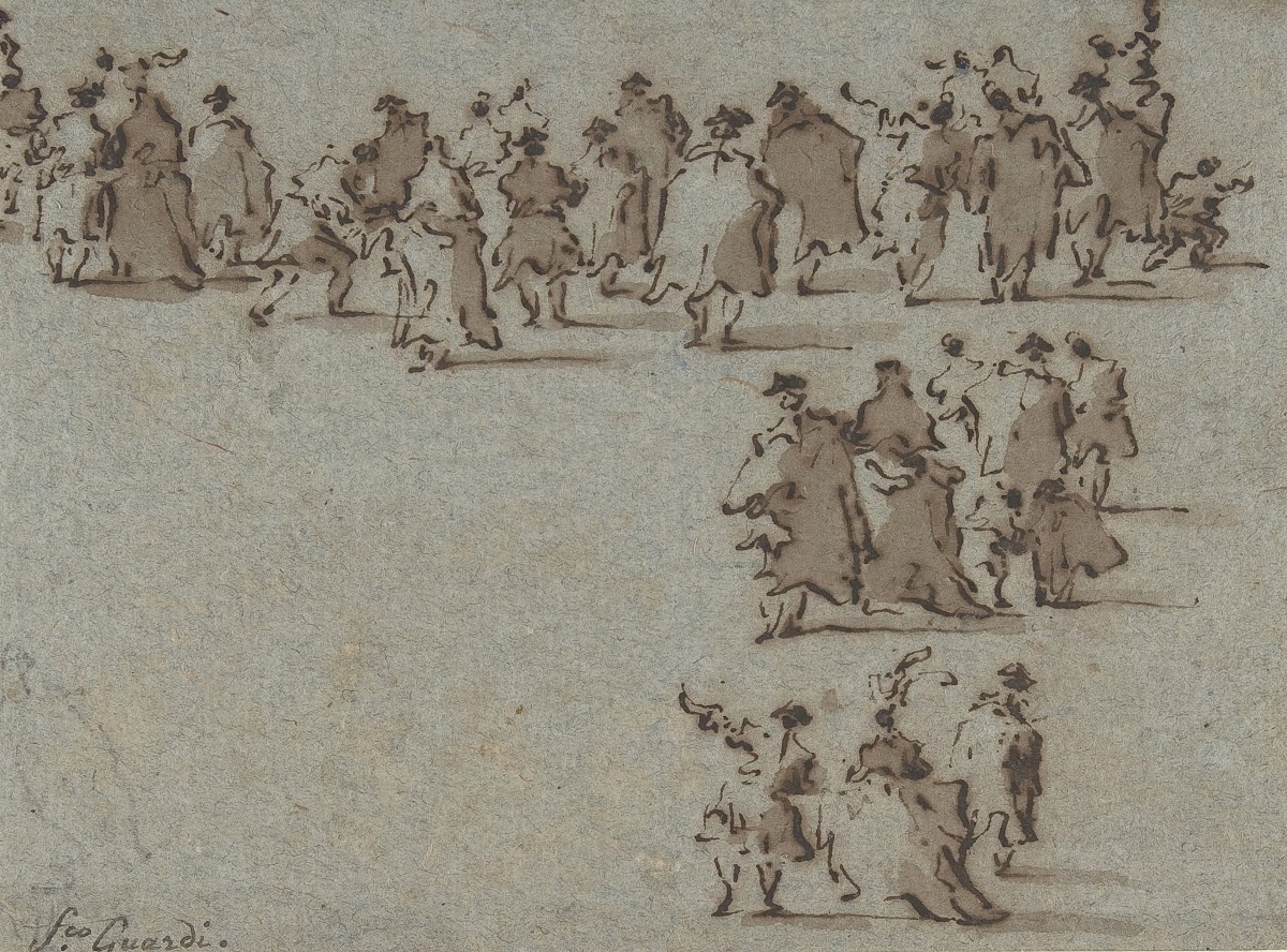 Studies of Walking Figures 171293