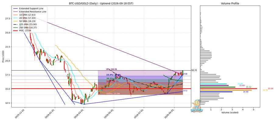 BTC vs Gold 비교