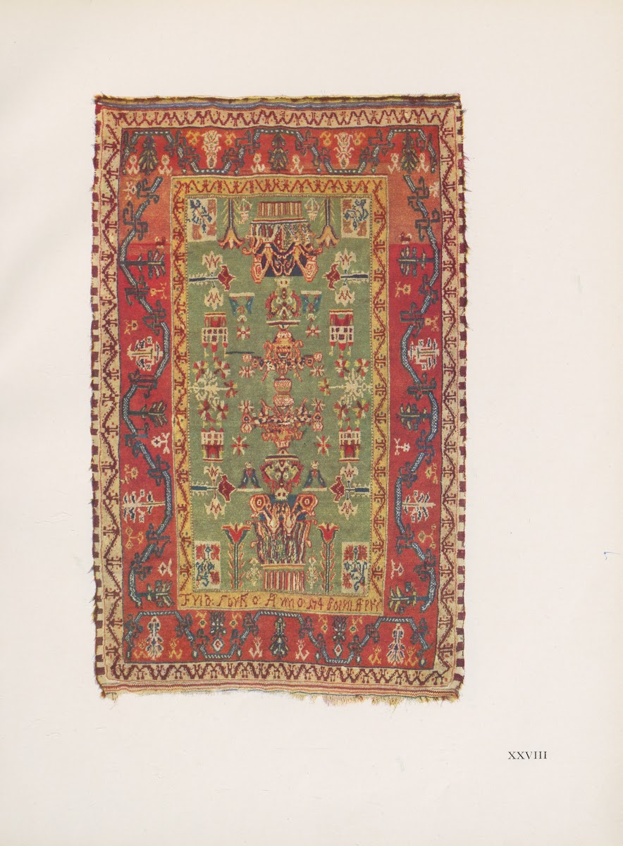 Ostpreussische Bauernteppiche Pl26 1937