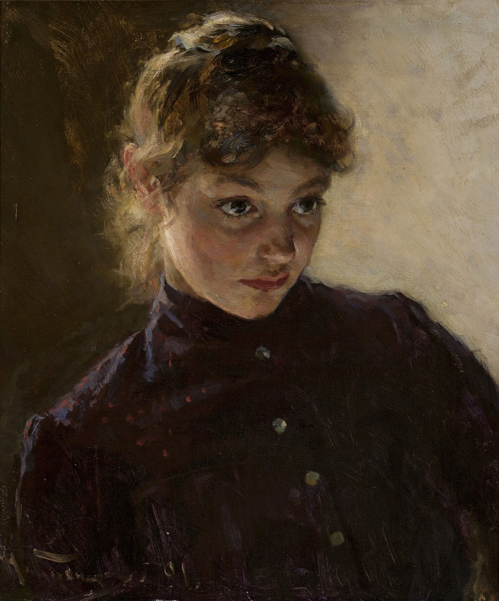 Portrait of a young girl 1891