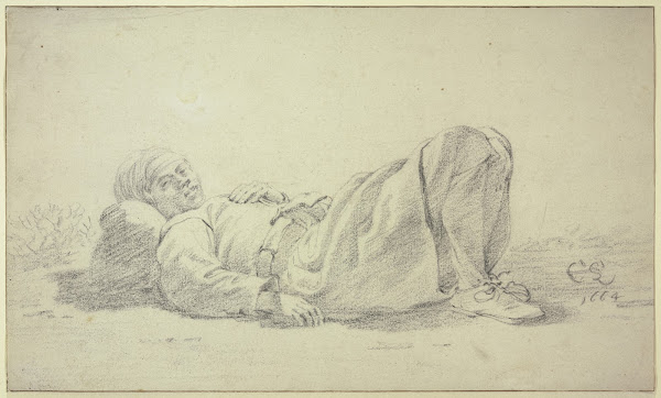 Lying boy 1664