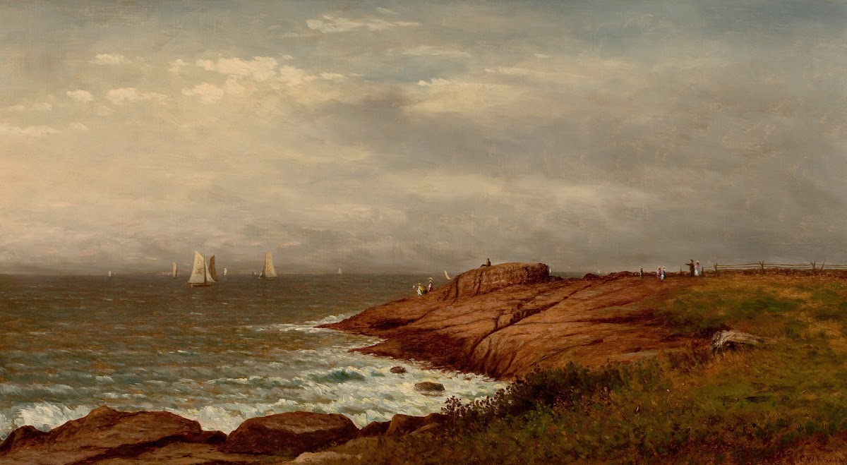 Along the Shore Narragansett circa 1880