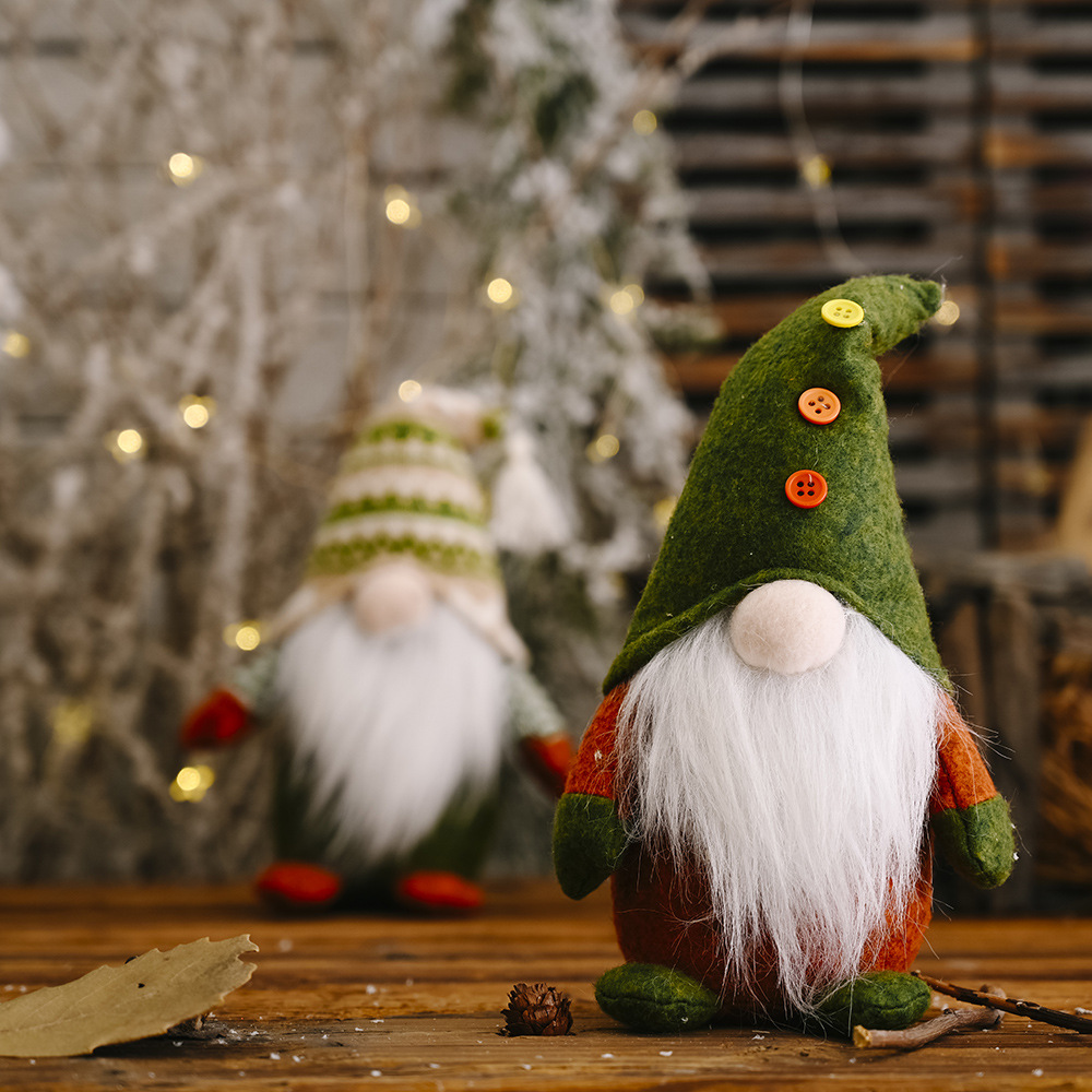 Decorative Gnome Figure made of Fleece Material