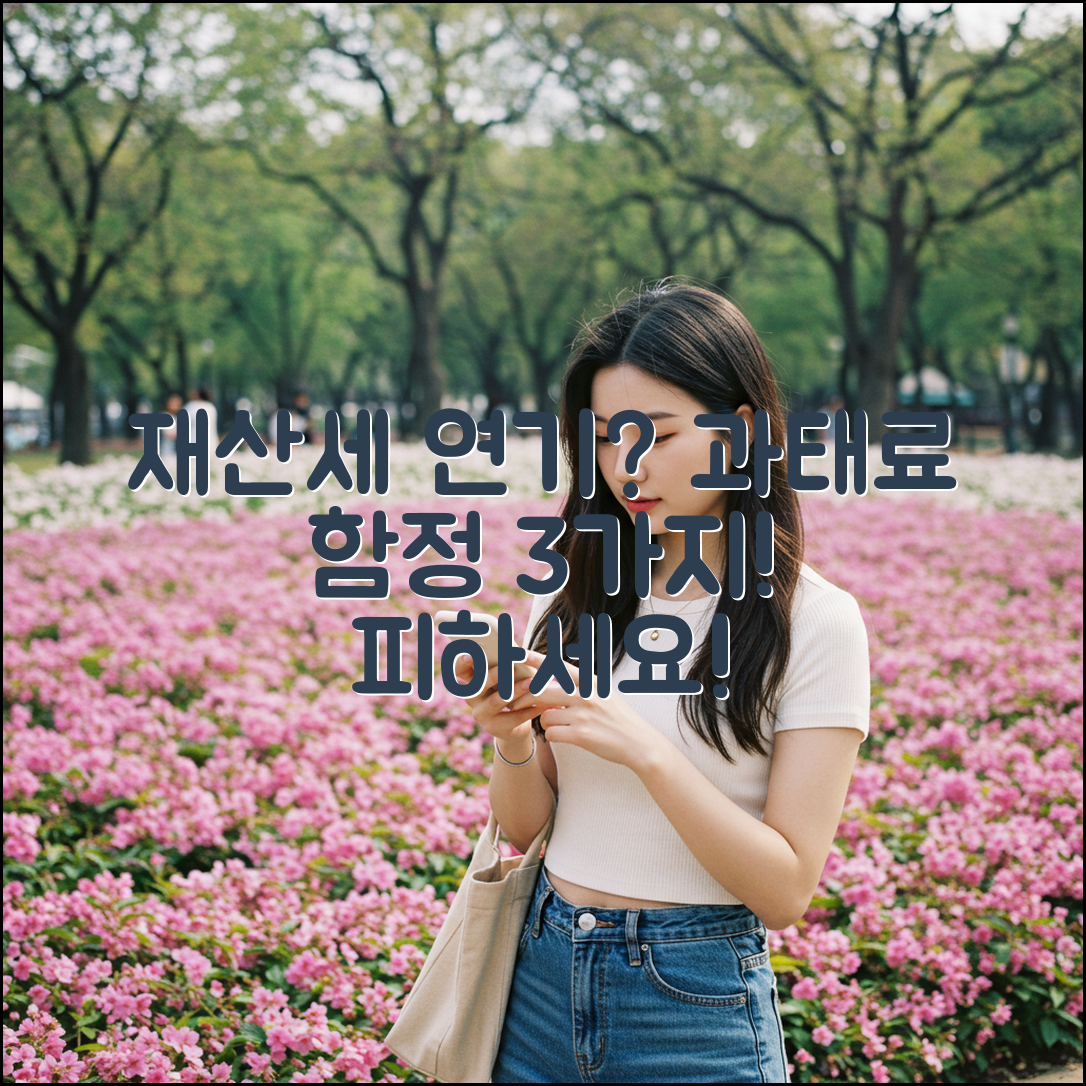 재산세 납부 연기, 3가지 과태료/벌금 함정!