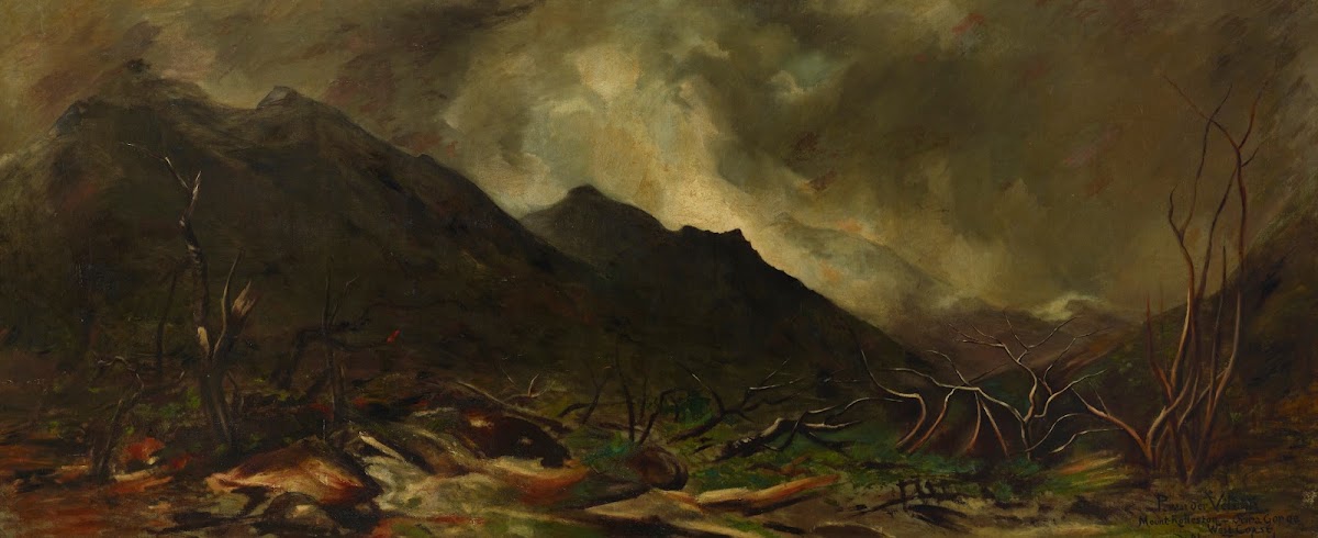 Mount Rolleston Otira Gorge West Coast New Zealand circa 1911