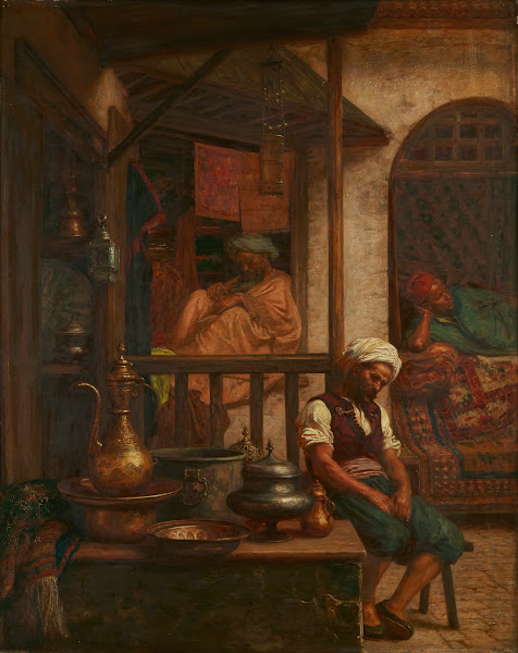 An afternoon in the bazaar 1877