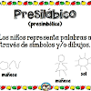 Carteles de niveles de lectoescritura