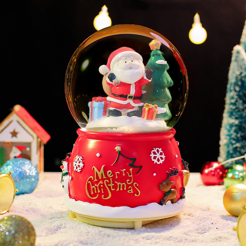 Musical and Light-Up Christmas Snow Globe