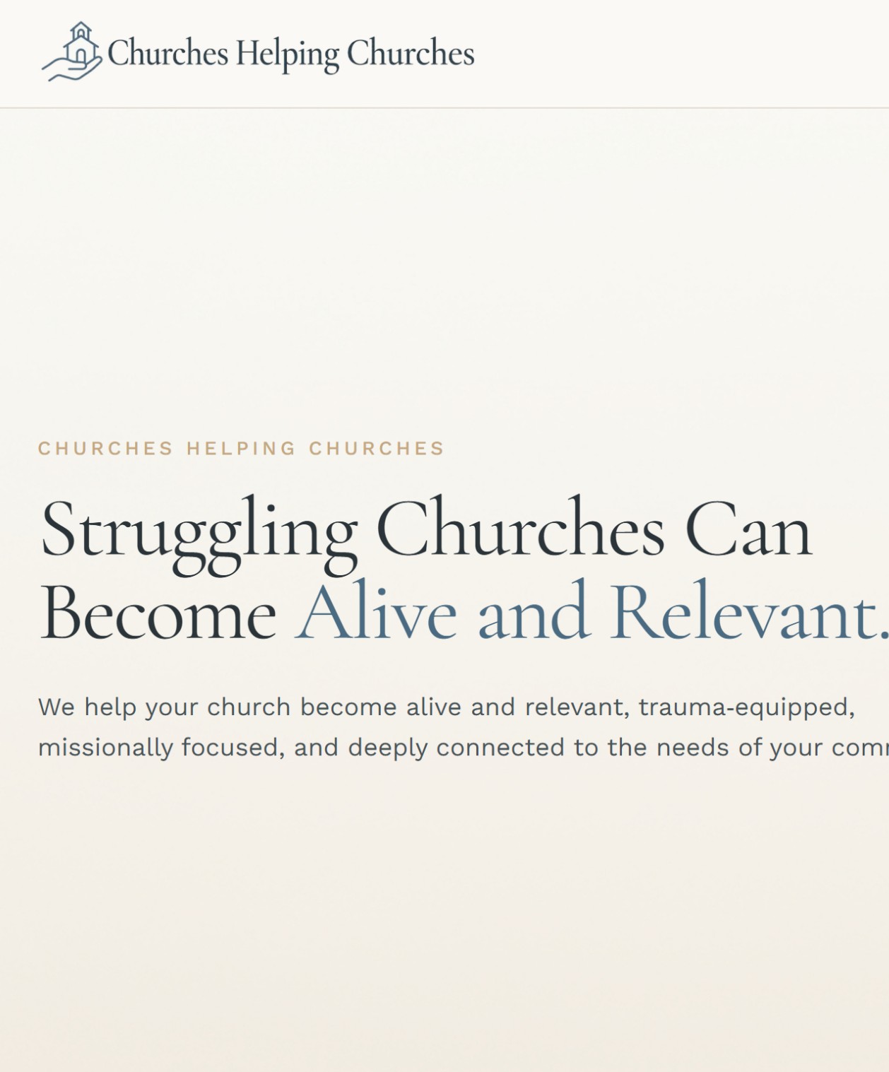 Churches Helping Churches