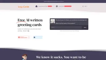 Captura de Lazy Cards