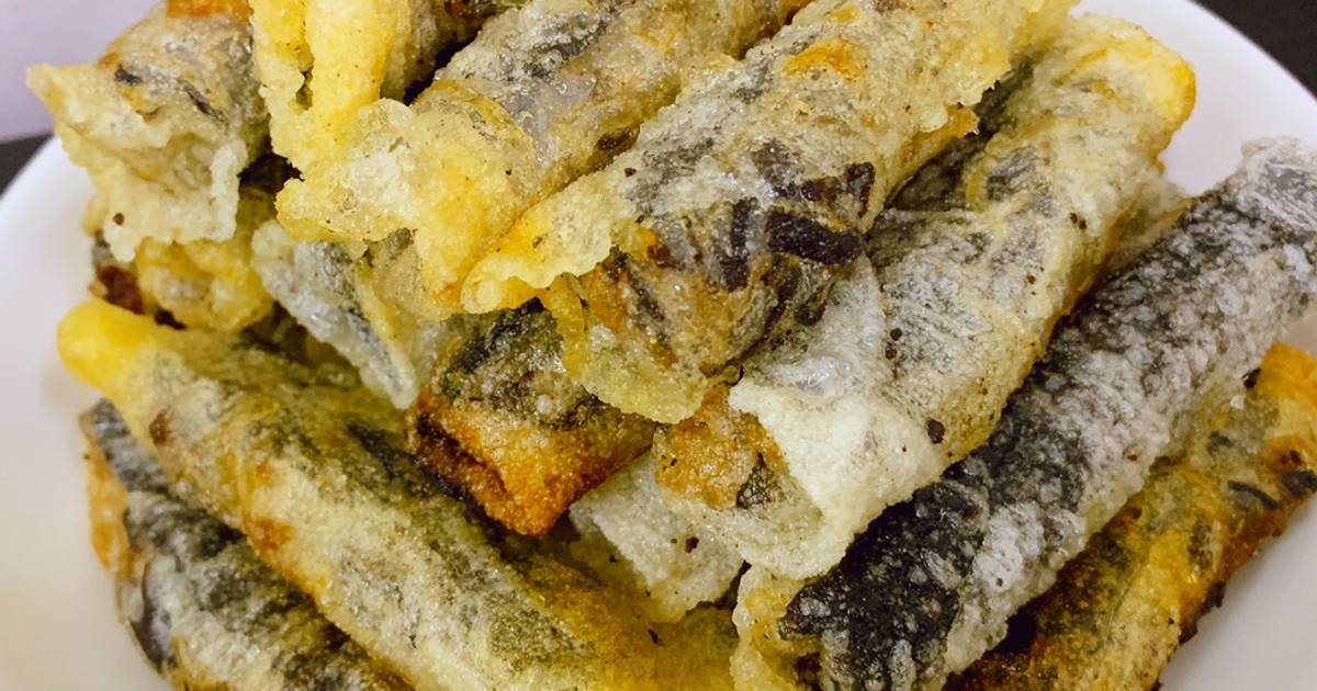 Chả giò thịt cuộn rong biển