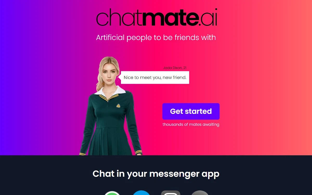 Captura de Chatmate AI