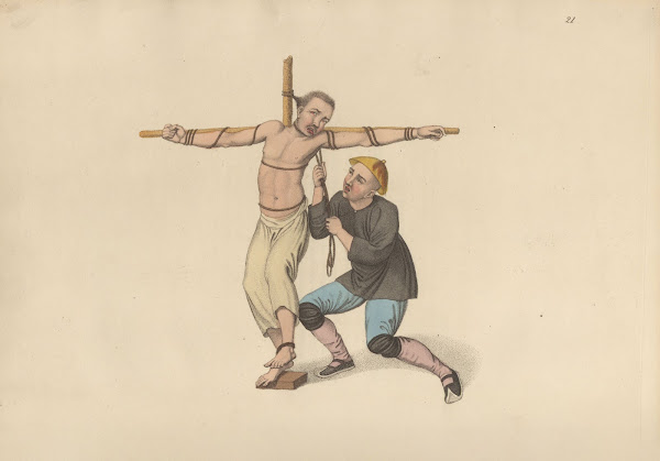 The capital punishment of the cord 1801