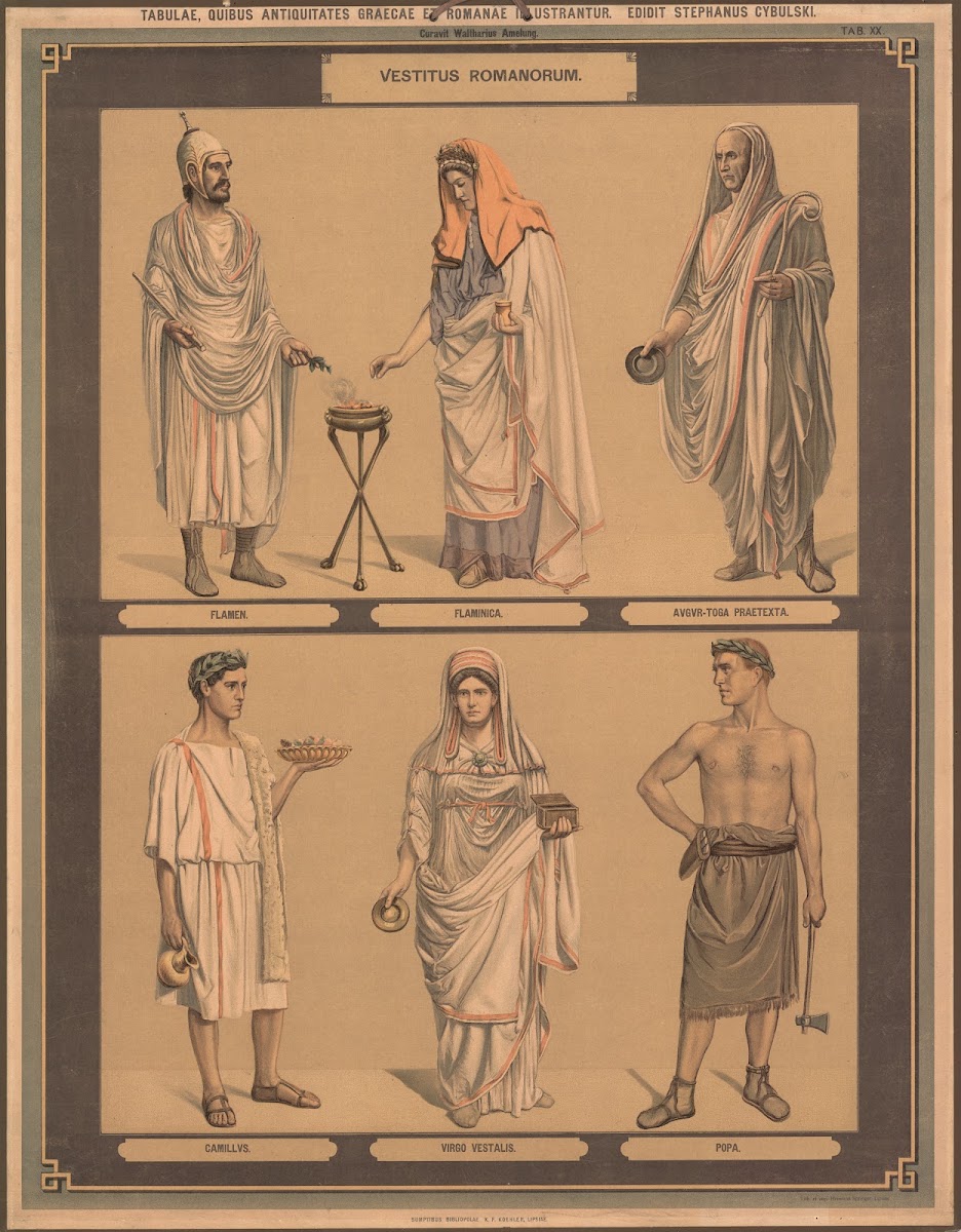 Roman costumes 1906