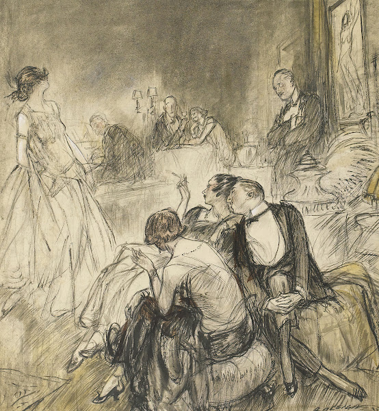 Magazine story illustration 1923