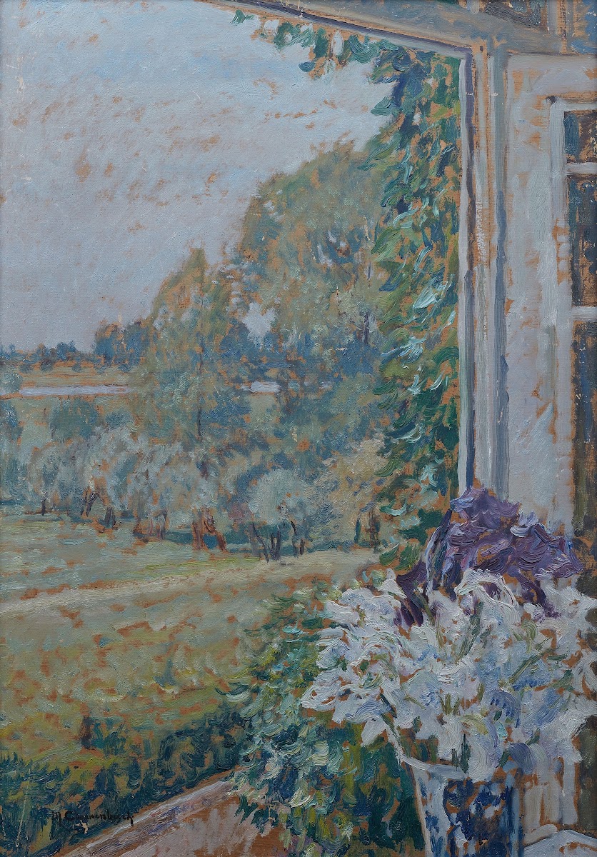 Blick aus dem Fenster Haus Max Clarenbach
