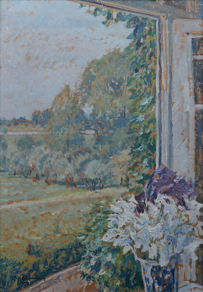 Blick aus dem Fenster Haus Max Clarenbach