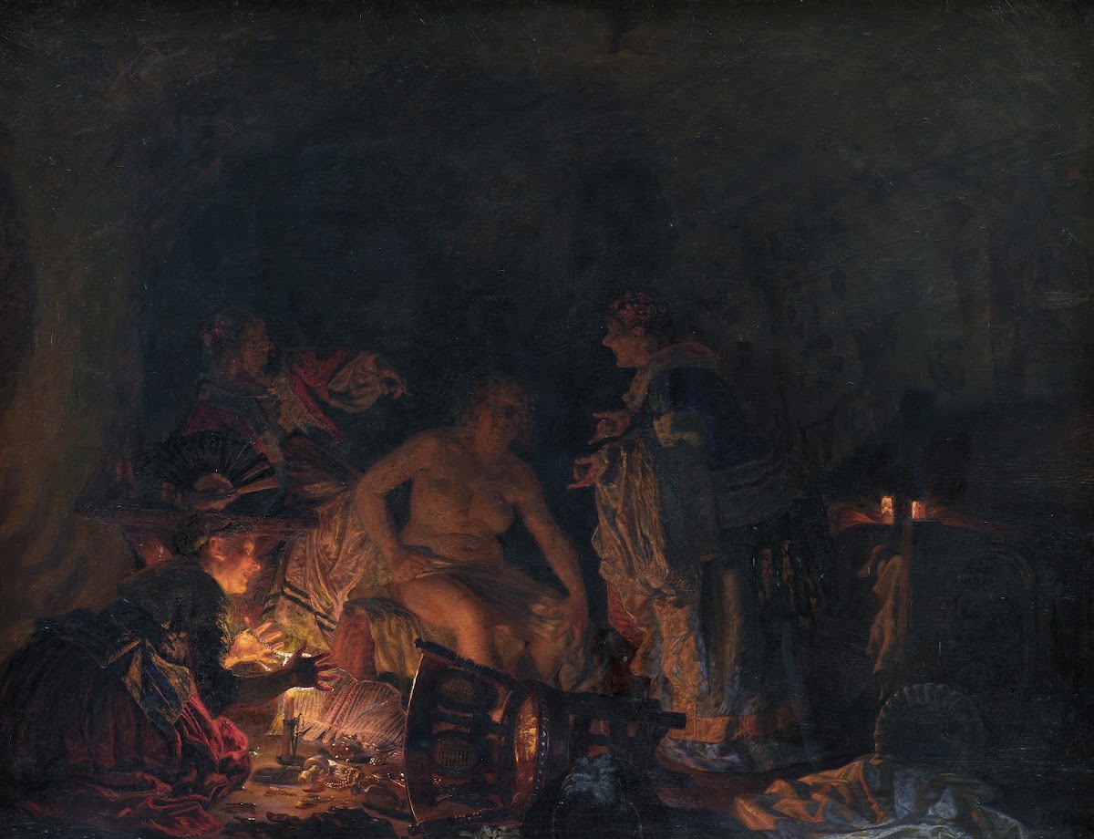 Leonora Christina Being Examined in Prison 1884 1885