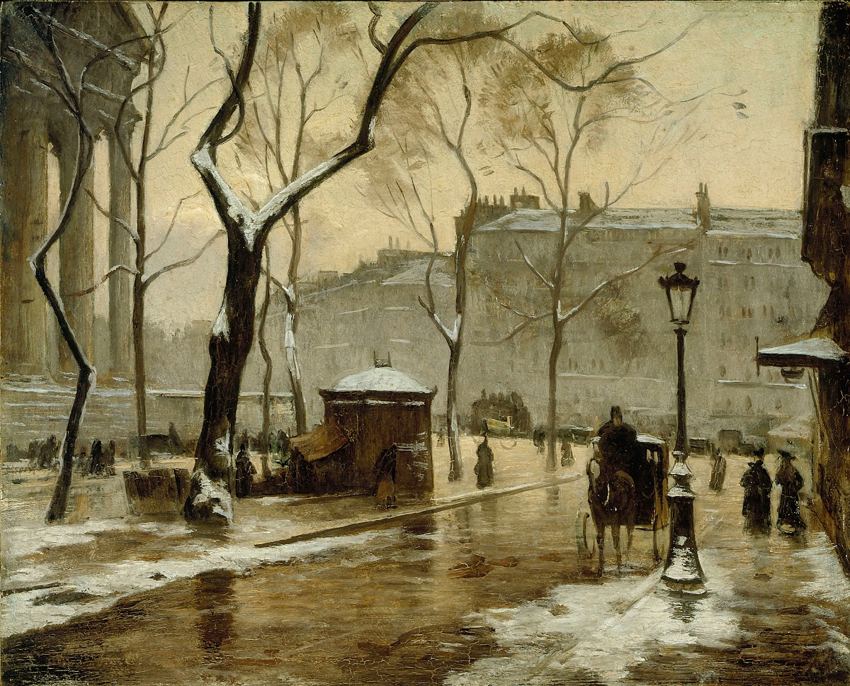 La place de la Madeleine 1900