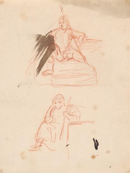 Two Figures Seated