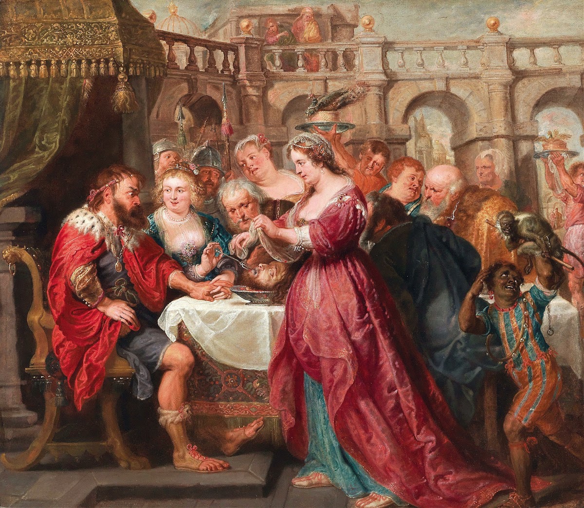 The Feast of Herod circa 163840