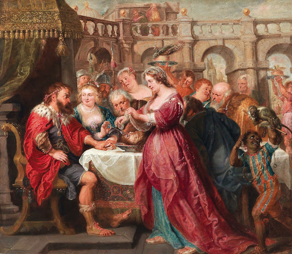 The Feast of Herod circa 163840