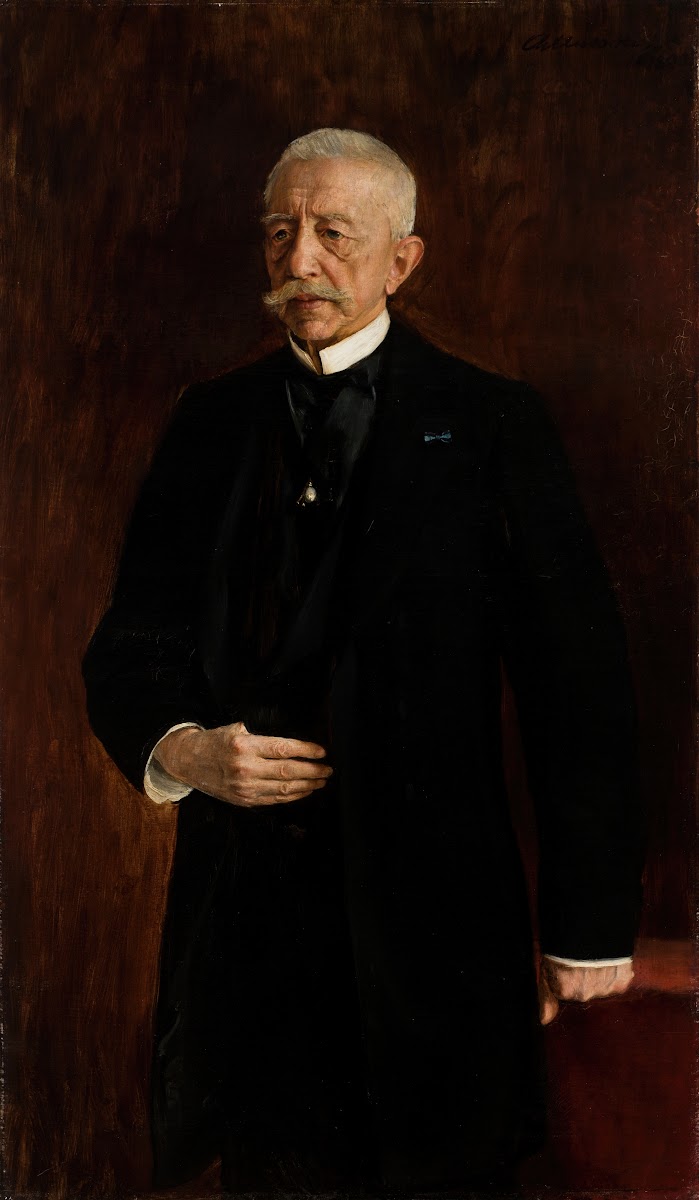 Portrait of Wiktor Osławski 1890