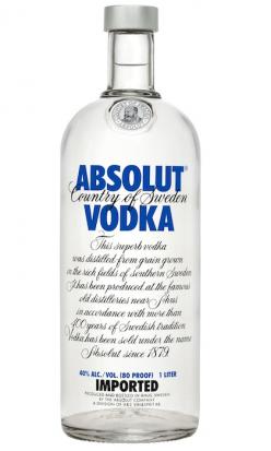 Absolut Blue Vodka