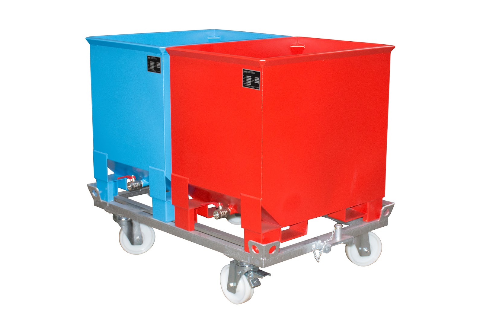 Spaandercontainer CS 30, gelakt, Resedagroen