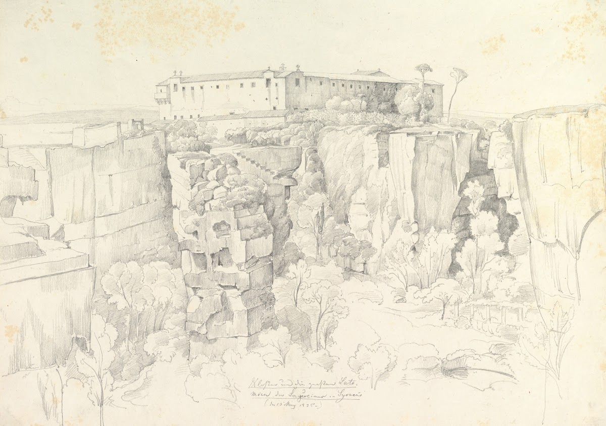 Cloister in Syracuse 1835
