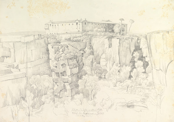 Cloister in Syracuse 1835