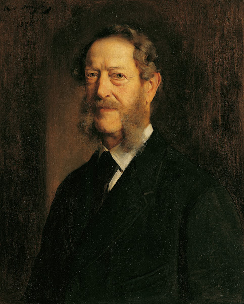 Der Dichter Anastasius Grün alias Anton Alexander Graf von Auersperg 1876