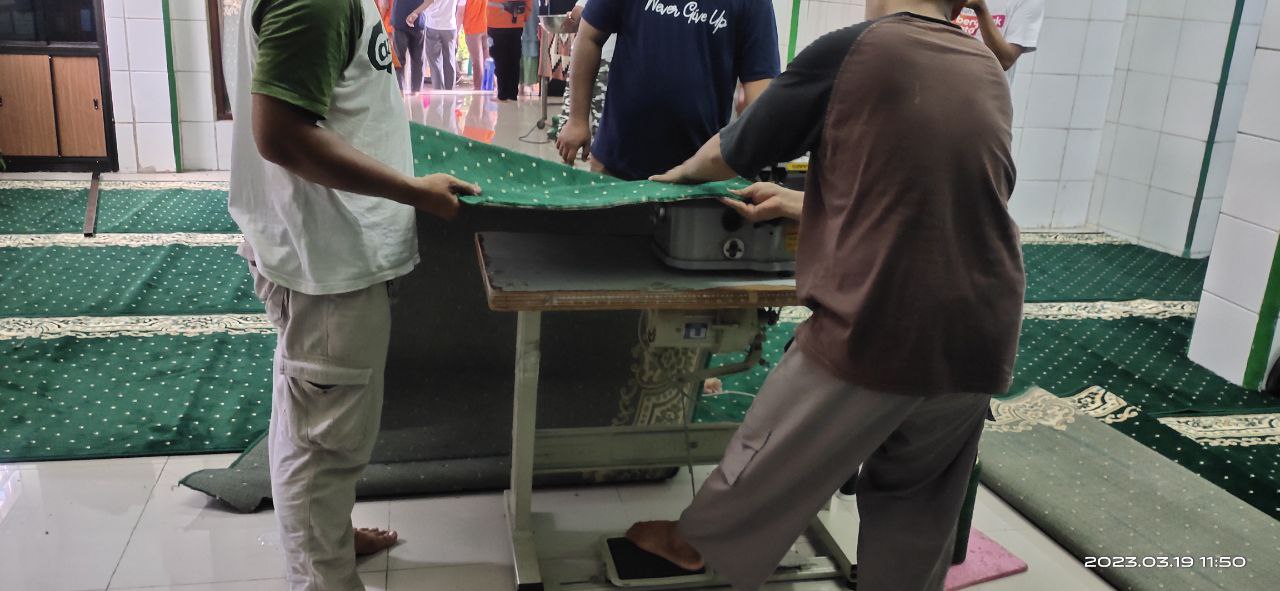 Galeri obras & pasang karpet masjid 7